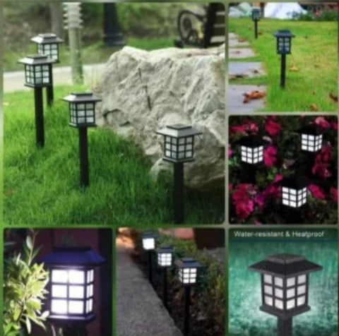 Solarne lampe za dvorista i baste 4 kom set X17