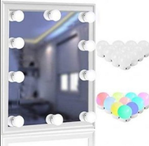 Led RGB lampe sijalice za ogledalo plus daljinski vise boja