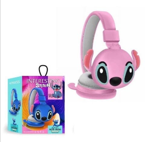Slusalice decije bluetooth AH-806 STICH roze