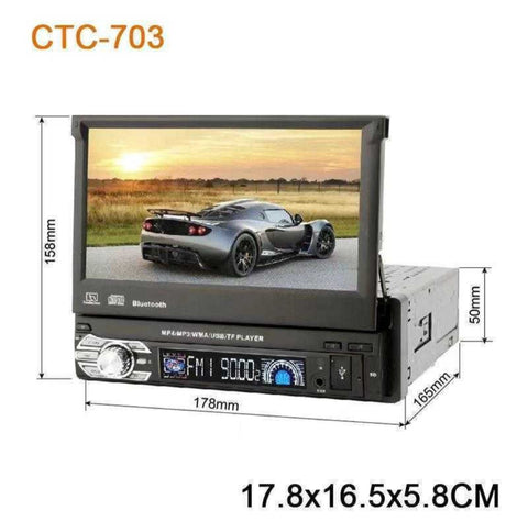 Multimedija za auto na izvlacenje Pervoi CTC -703