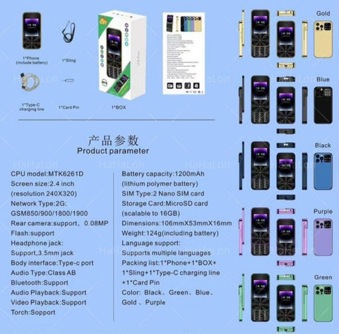 Mobilni telefon I 18 pro  slide
