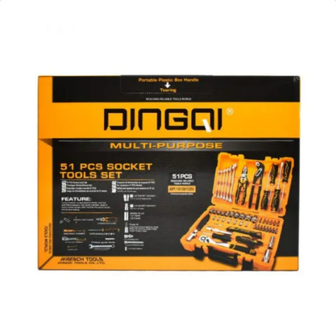 Gedora set Dingqi u koferu 51 delova