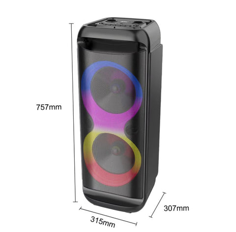 Bluetooth zvucnik karaoke ZQS -8288  sa mikrofonom bezicnim