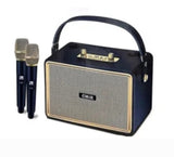 Retro karaoke zvučnik sa 2 mikrofona - CMIK MK-4202