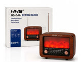 Radio tranzistor NS-04A sa efektom plamena