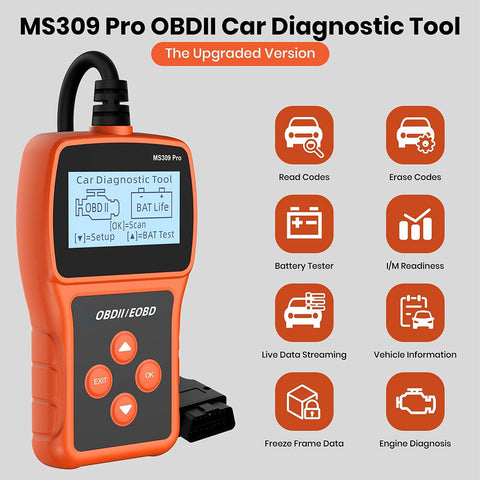Auto dijagnostika OBD2 -MS-309 pro