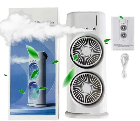 Led klima sa dva ventilatora i ovlaživačem vazduha