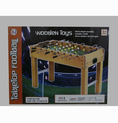 Stoni fudbal veliki 121 x 61 x 79cm drveni