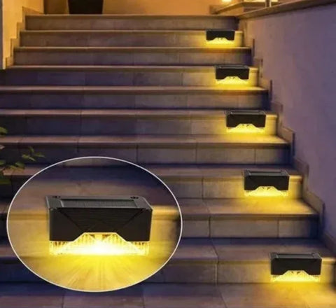 Led solarne lampe za stepeniste 4 kom set