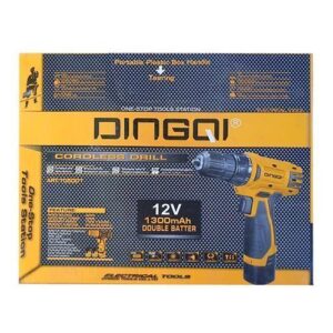 Aku srafilica-busilica Dingqi sa 2 baterije 12V