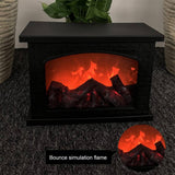Dekorativni led kamin 33x12x24cm