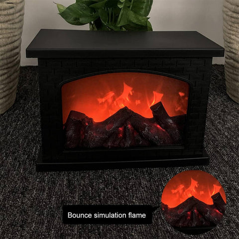 Dekorativni led kamin 33x12x24cm