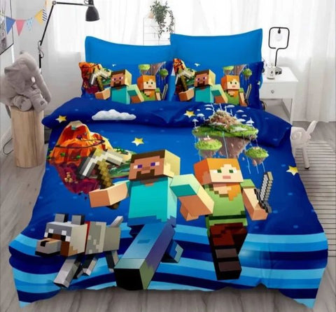 Decija posteljina Minecraft