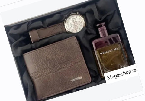 Set za muskarce u elegantnoj kutiji 3u1