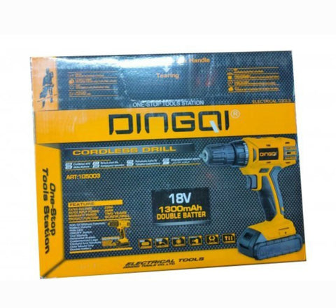 Aku srafilica -busilica Dingqi sa 2 baterije- 18V