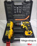 Srafilica-busilica Dewalt u koferu sa 2 baterije 188V