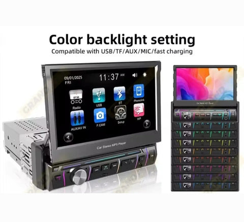 Auto radio multimedija na izvlacenje