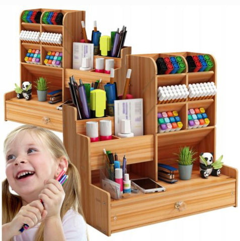 Organizer za olovke i pribor sa fiokom