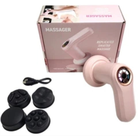 Masazer multifunkcionalni za telo sa led displejom