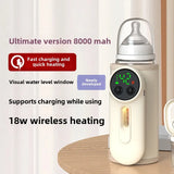 Grejač za flašice sa displejom i led svetlom