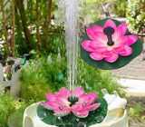 Solarna fontana Lotus cvet