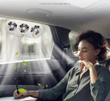 Solarni ventilator za auto sa 3 kulera