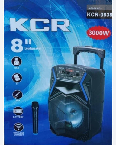 Bluetooth zvucnik karaoke KCR-0838 sa bezicnim mikrofonom