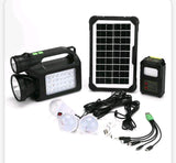 Solarni sistem sa 3 sijalice lampa i punjač GD-C10