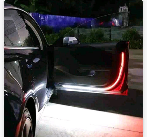 Led traka za vrata crvena-bela ambijentalna