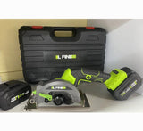 Akumulatorski cirkular sa 2 baterije  L Fine u koferu