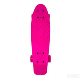 Penibord skejtbord 56cm svetleci tockovi roze