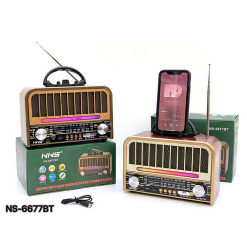 Radio tranzistor bluetooth NS-6677BT