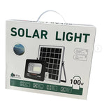 Solarni led reflektor sa panelom 100w + daljinski upravljac