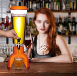 Točilica za pivo raketa zirafa za pivo 3 lit zvučnik led