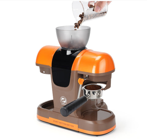 Aparat za kafu za espresso sa mlinom i parnom mlaznicom