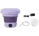 Mini sklopiva ves masina 6,5 L roze