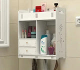 Polica za kupatilo sa 2 fioke