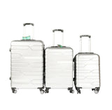 Koferi za putovanje 3u1 set sivi