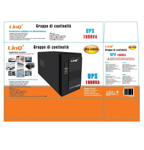 LED baterija, UPS-1000VA neprekidno napajanje za računar, PC,