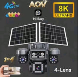 Kamera solarna sa 4 sociva 4G -WIFI HD ultra
