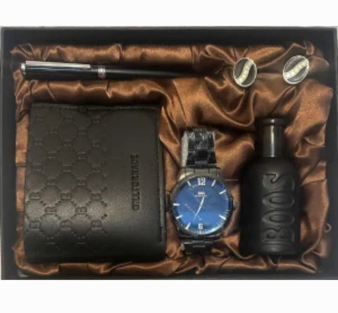 Set za muskarce u elegantnoj kutiji 5u1 boss