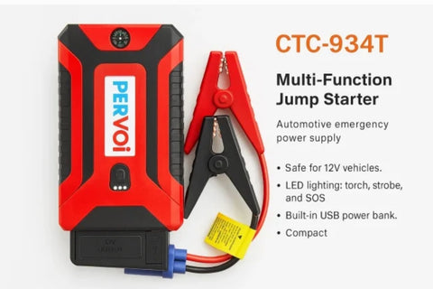 Multifunkcionalni jump starter Pervoi CTC-934T