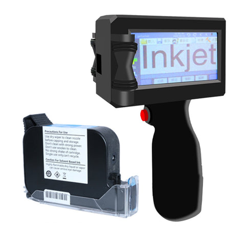 Profesionalni rucni Inkjet stampac 12.7mm+quick-dry ketridz