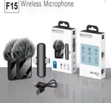 Bezicni mikrofon F15-2 set 2 mikrofona i prijemnik