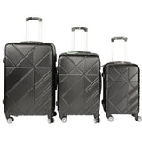 Koferi za putovanje 3u1 set crni