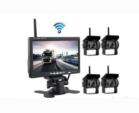 Set Monitor 7″+ 4 wifi bezicne kamere za kamione