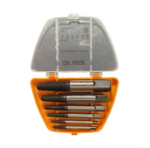 Set od 6 levih burgija za izvrtanje zalomljenih šrafova Dingqi