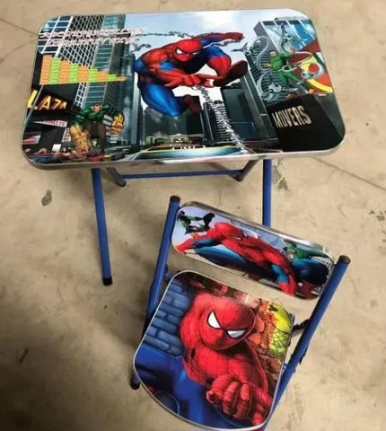Deciji sto i stolica set Spajdermen