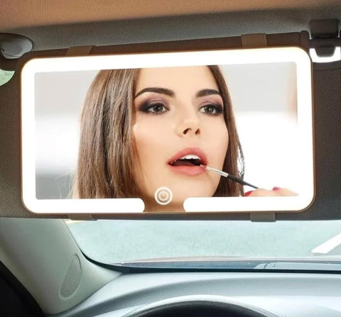 Led ogledalo za sminkanje u automobilu -ogledalo za vizir