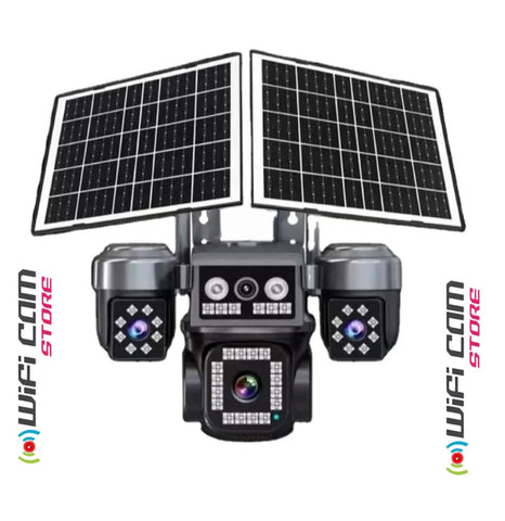 Kamera solarna sa 4 sociva 4G -WIFI HD ultra